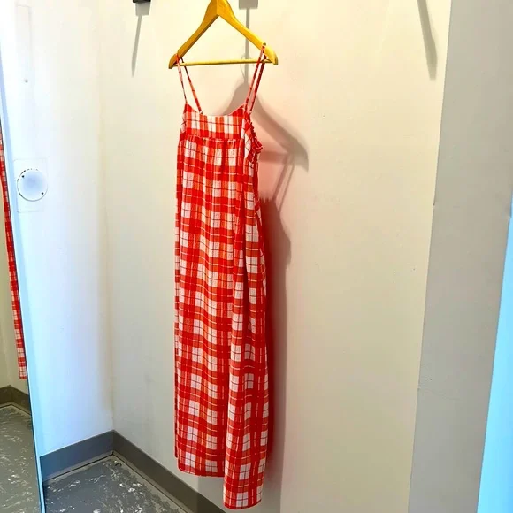 knee length dresses for ladies Mia Midi Dress ~ Pink Clip Floral – Show Me Your Mumu main image 0